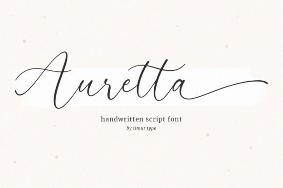 Auretta: The Modern Handwritten Typeface for Scroll-Stopping Campaigns