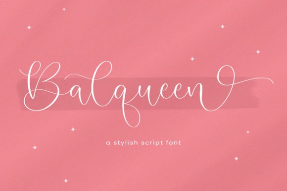 Balqueen: A Handwritten Font That Elevates Brand Identity