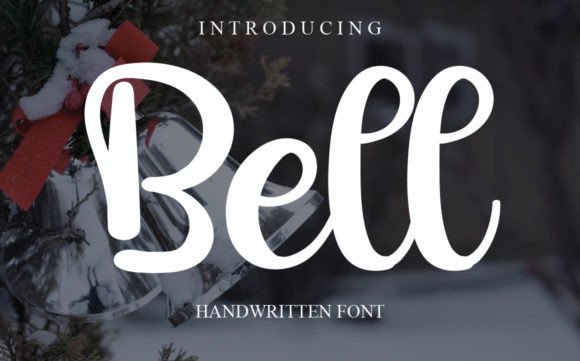 Bell: A Handwritten Typeface for Romantic Digital Design