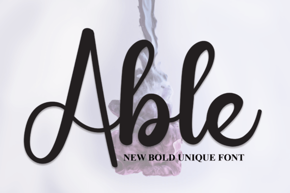 Bringing Handmade Magic to Life with the Able Typeface