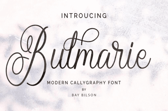 Bulmarie: A Font That Elevates Brand Identity