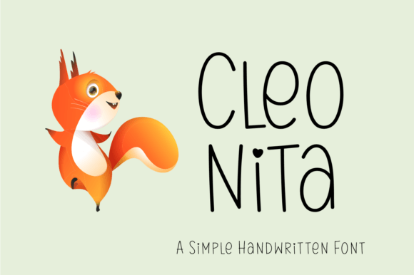 Cleo Nita: A Delicate Handwritten Typeface for Modern Editorial Design