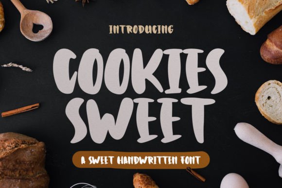 Cookies Sweet: A Handwritten Font for Editorial Elegance
