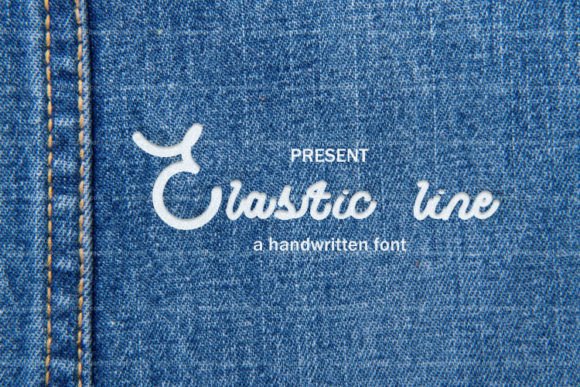 Elastic Line: A Handwritten Typeface for Modern Web Design