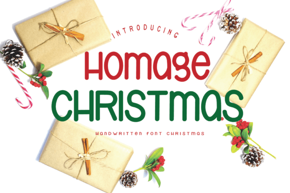 Homage Christmas: The Premium Typeface That Elevates Holiday Campaigns