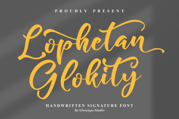 Lophetan Glokity: A Magical Script for Editorial Design