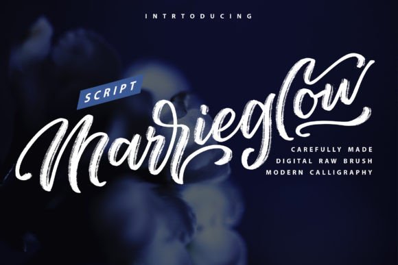 Marrieglow: The Script Font for Elevated Editorial Design