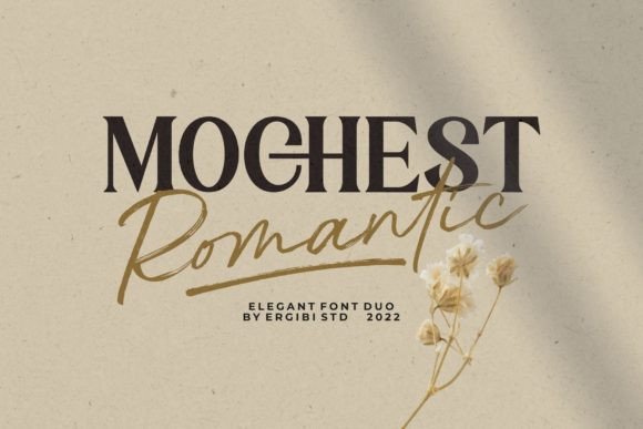 Mochest Romantic Duo: A Premium Typeface for Editorial Design