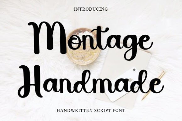 Montage Handmade: The Friendly Typeface for Authentic Branding