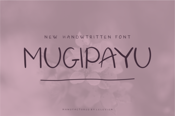 Mugipayu: The Handwritten Typeface That Elevates Campaign Visuals