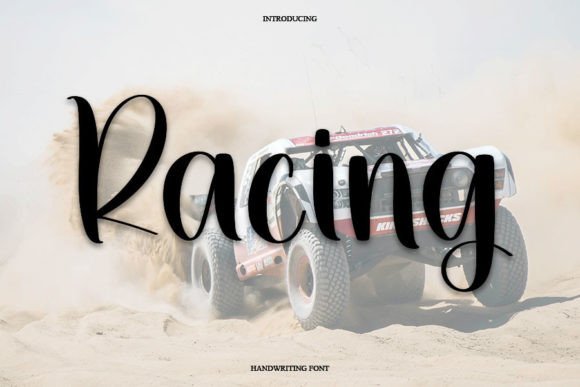 Racing: The Handwritten Font That Elevates Your Small Business Brand