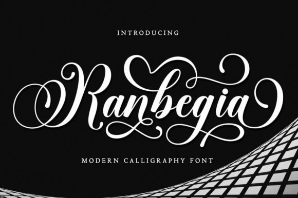Ranbegia: The Elegant Script Typeface for Modern Branding