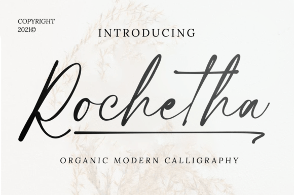 Rochetha Font for Campaign Creatives