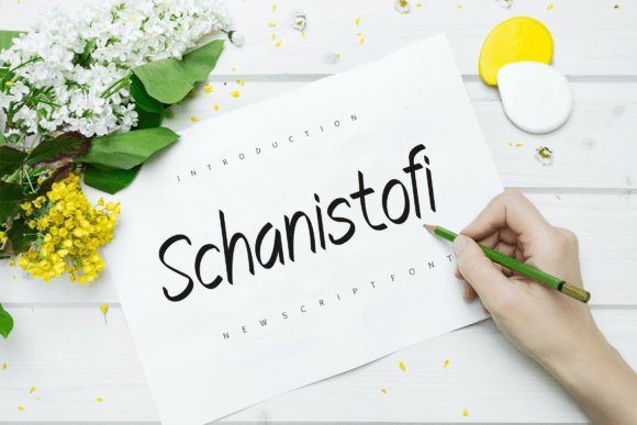 Schanistofi Font for Editorial Design