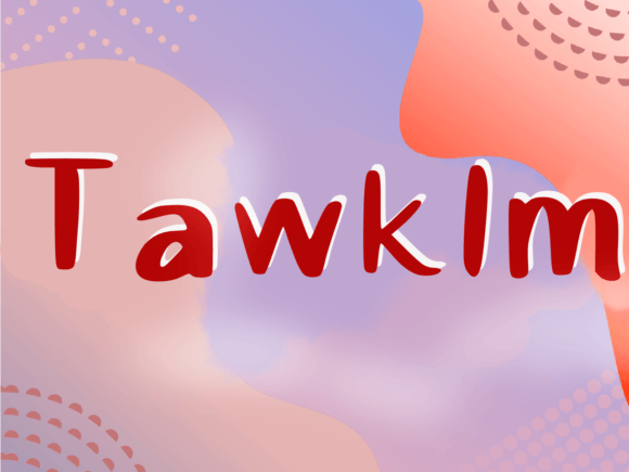 Tawklm: The Handwritten Typeface That Stops the Scroll