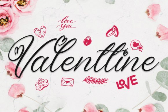 Valenttine Font for Web Design and Branding
