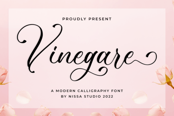 Vinegare Font for Campaign Creatives