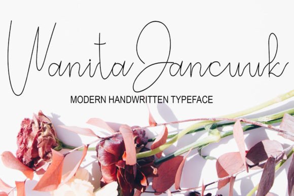 Wanita Jancuuk: The Perfect Handwritten Font for Crafters and Sellers
